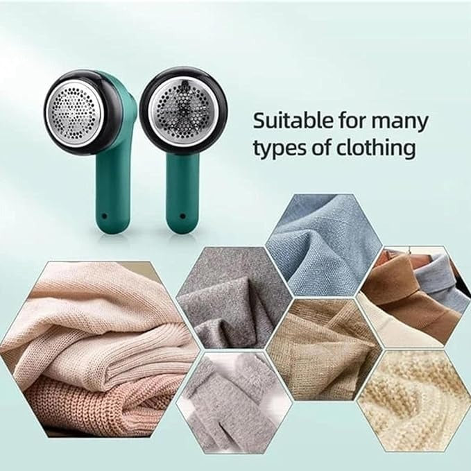 Electric Lint Remover For Clothing Sweater Rechargeable Plush Clothing Razor Remover (random Color)